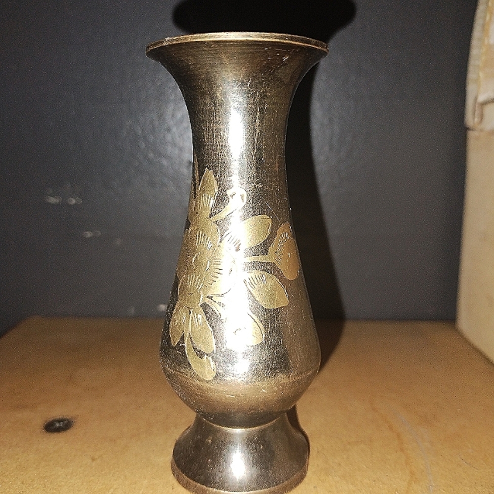 Elegant Brass Vase